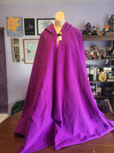 Load image into Gallery viewer, READY TO SHIP Long Fleece Cloak, Medieval Cape in Assorted Colors
