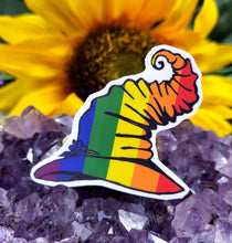 Load image into Gallery viewer, Pride Witch Hat Art Stickers