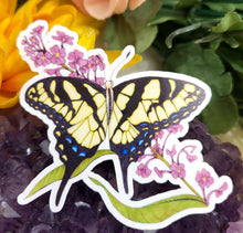 Load image into Gallery viewer, Yellow Swallowtail Vinyl Sticker