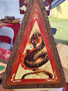 Wood-Backed Leather Art | One-of-a-Kind