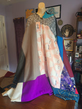 Load image into Gallery viewer, READY TO SHIP Long Fleece Cloak of Epic Patchwork
