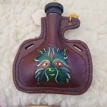 Load image into Gallery viewer, Custom Order Small Leather Bottle, Multiple Available Designs
