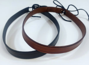 Leather Circlet or Hat Band