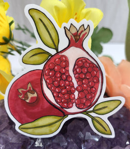 Pomegranate Sticker