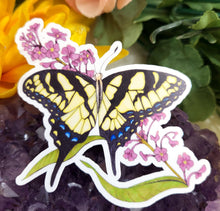 Load image into Gallery viewer, Yellow Swallowtail Vinyl Sticker

