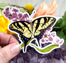 Load image into Gallery viewer, Yellow Swallowtail Vinyl Sticker
