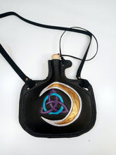 Load image into Gallery viewer, Custom Order Medium Leather Bottle, Multiple Available Designs
