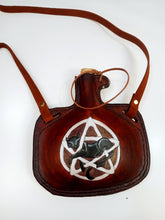 Load image into Gallery viewer, Custom Order Large Leather Bottle, Multiple Available Designs
